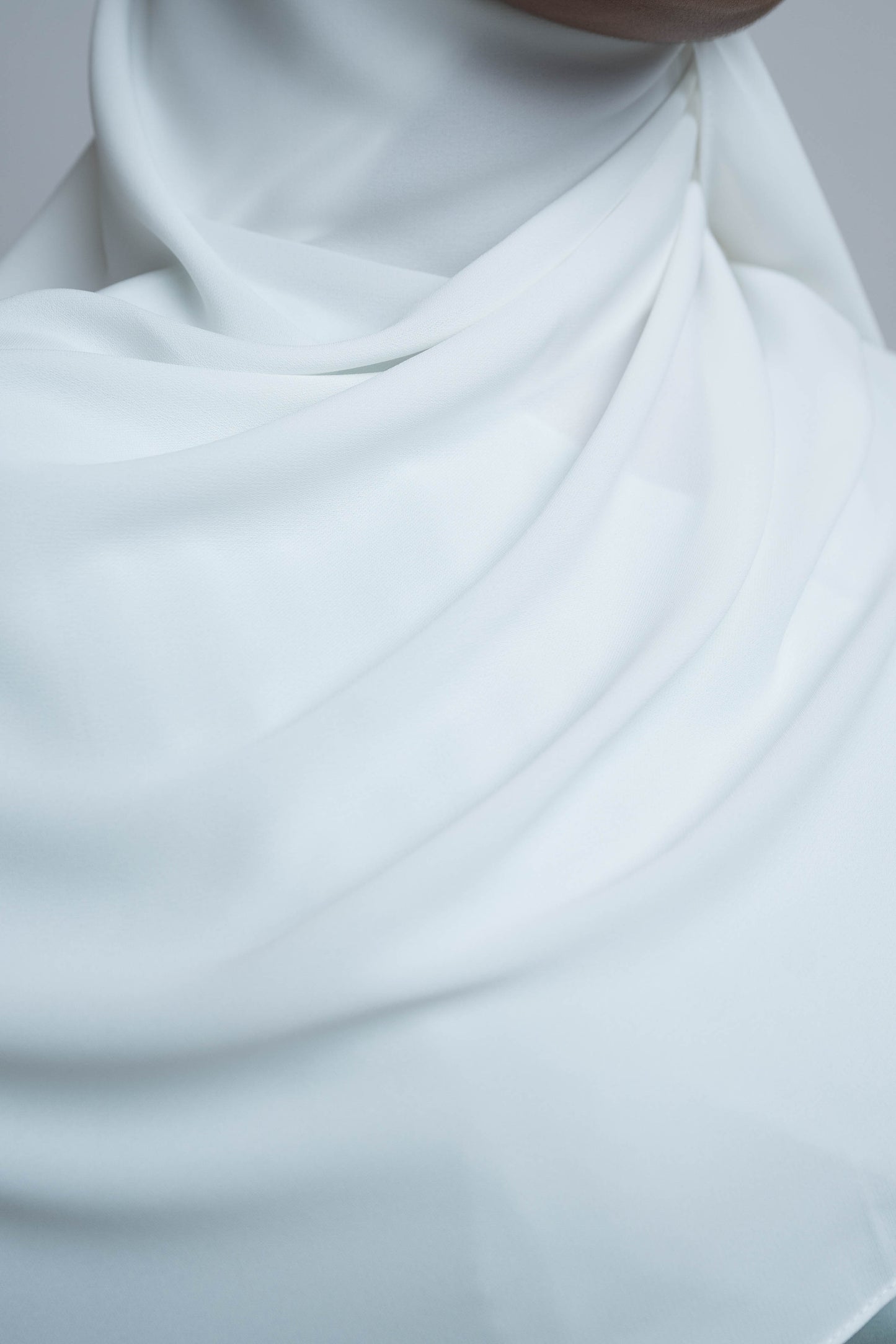 White Everyday Chiffon Hijab