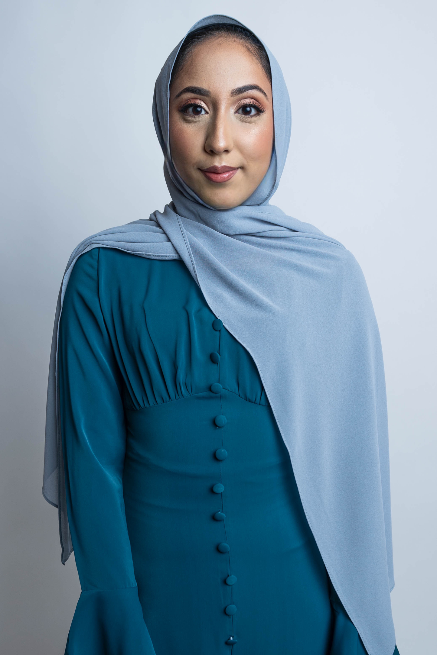 Ice Blue Everyday Chiffon Hijab