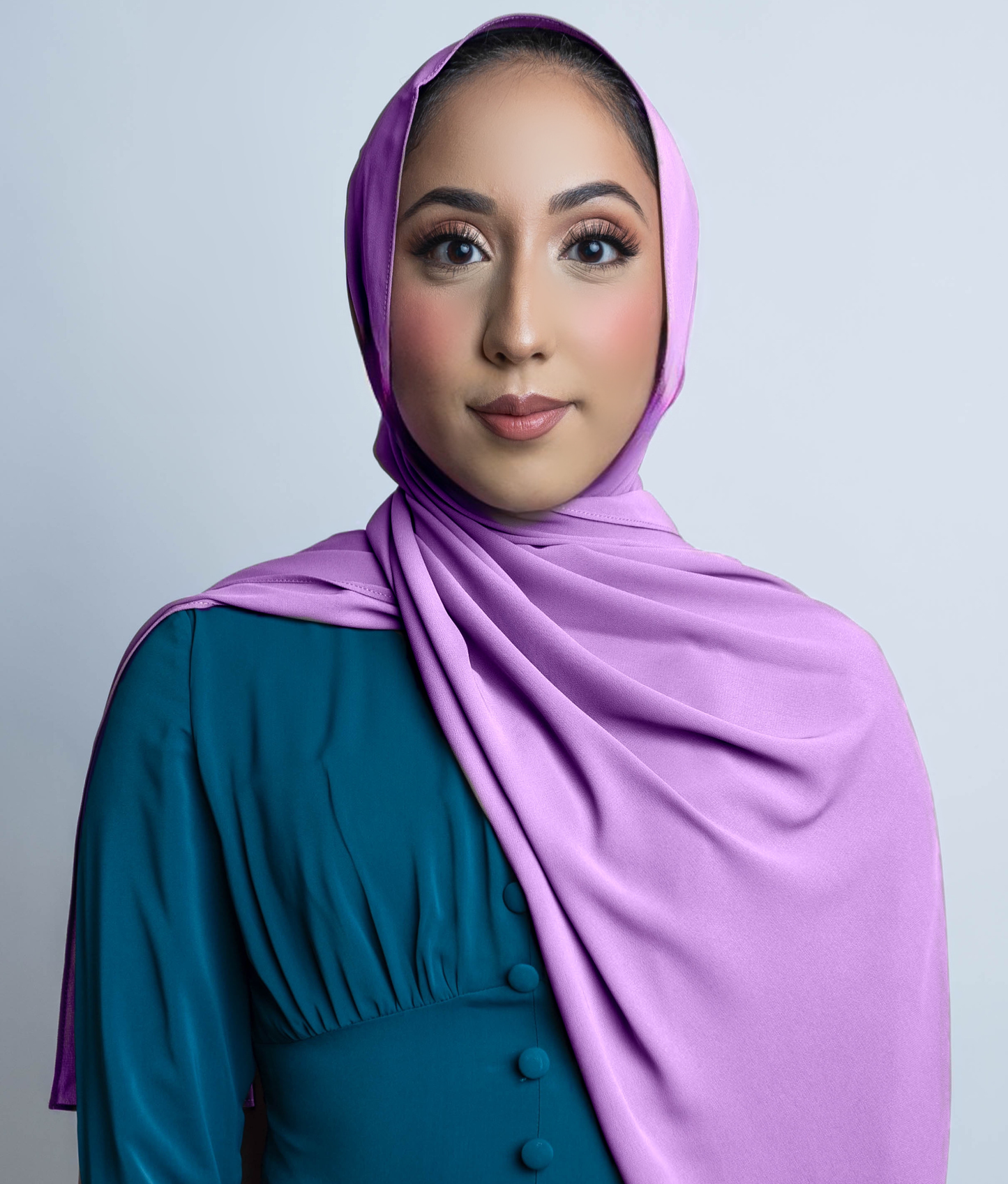 Bright lavender Everyday Chiffon Hijab