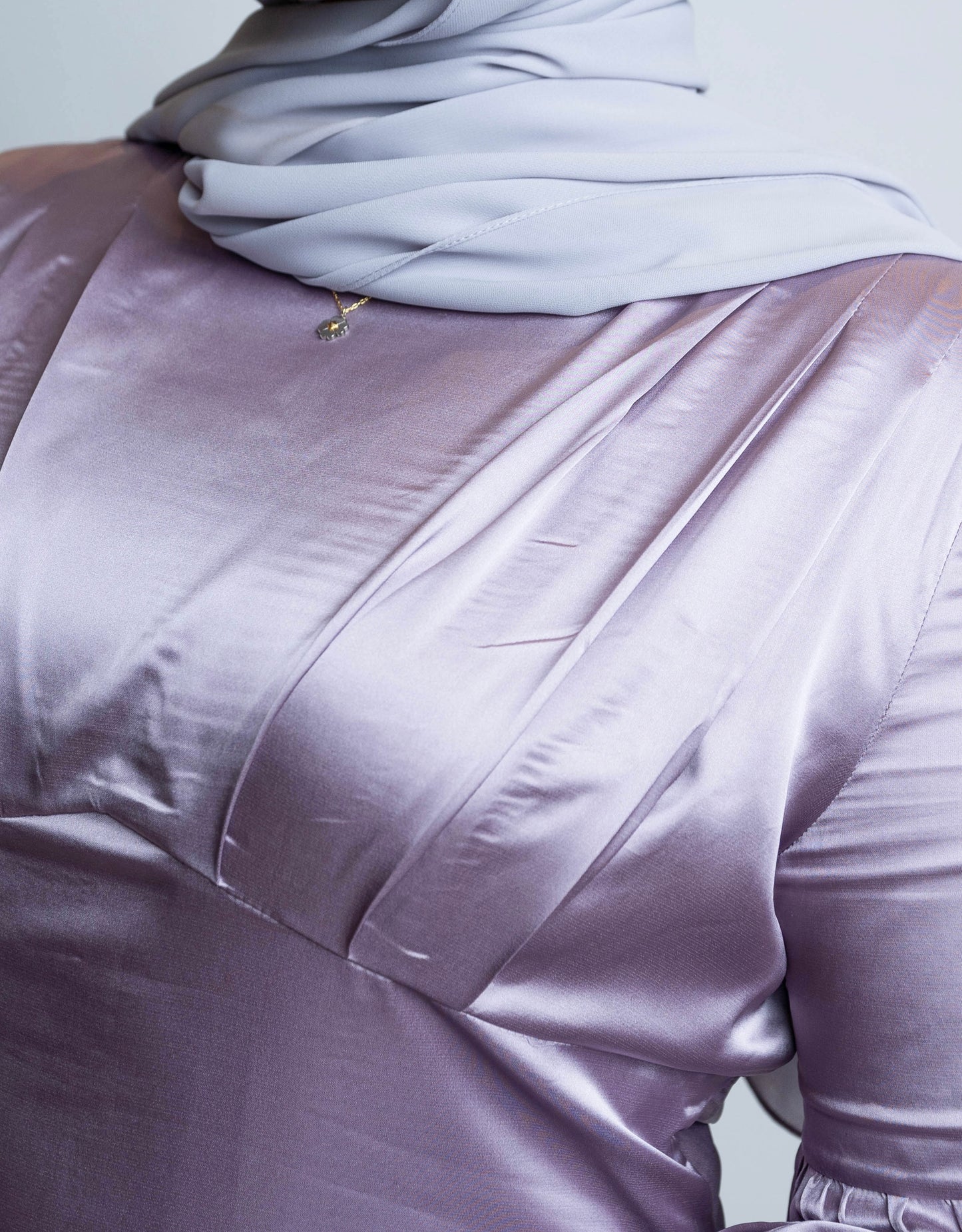 Sumaiya Tie-Back Maxi Dress-Lavender