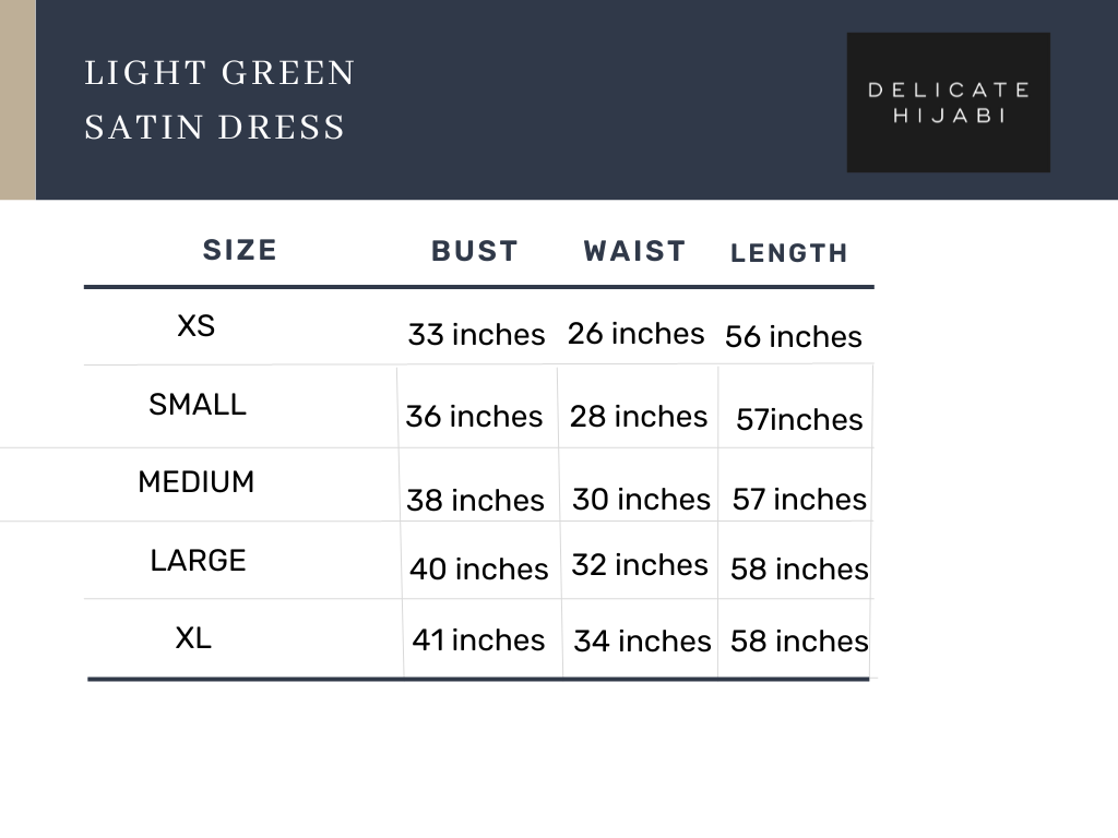 Light Green Maxi Dress - Satin