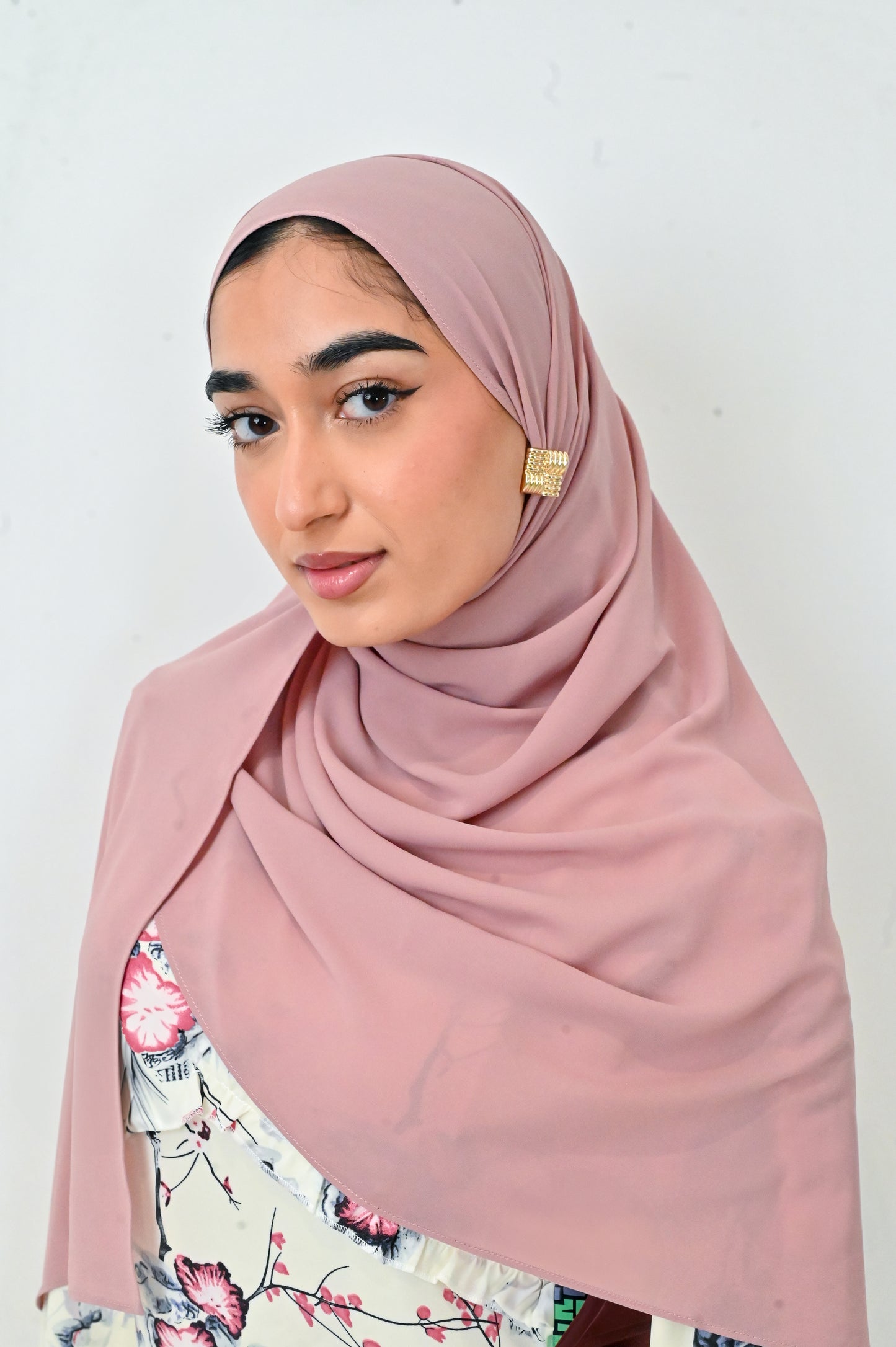 Mauve Premium Chiffon Hijab