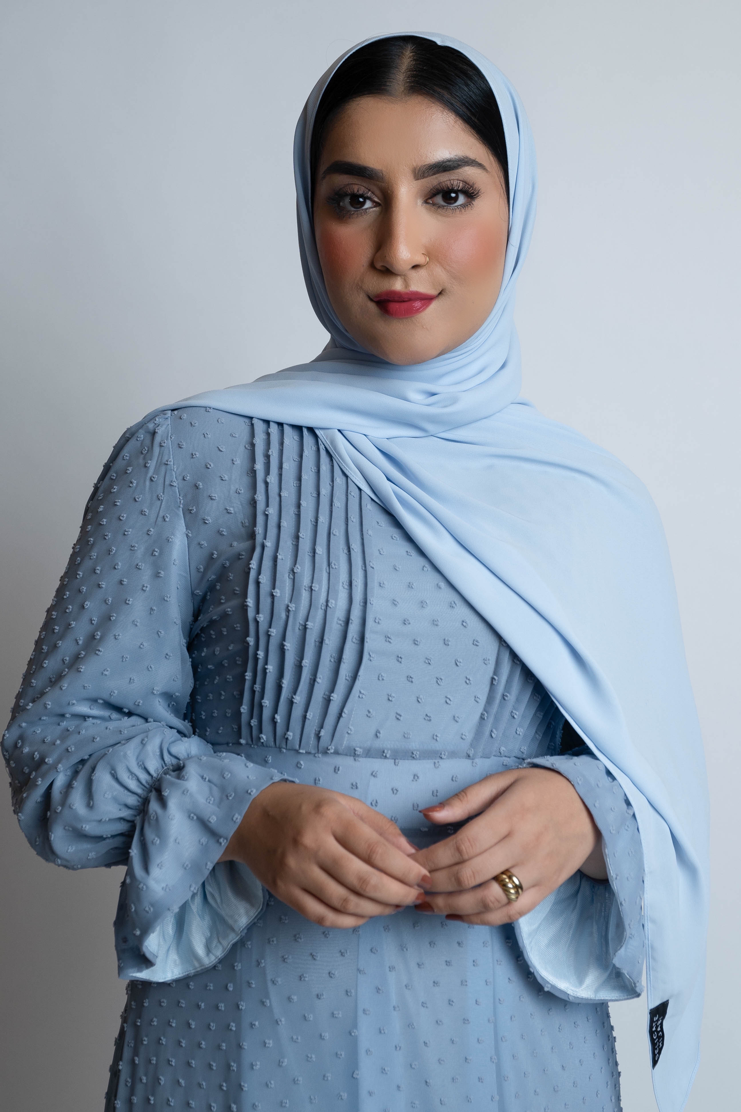 Baby Blue Everyday Chiffon Hijab